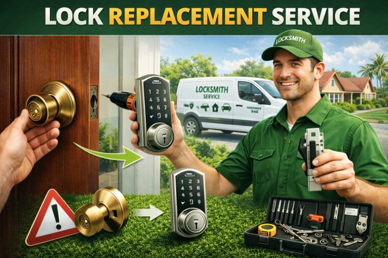 Lock Replacement Service in Homestead FL